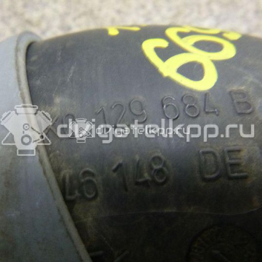 Фото Патрубок воздушного фильтра для двигателя BXE для Skoda Octavia / Octaviaii 1Z3 / Superb 105 л.с 8V 1.9 л Дизельное топливо 1K0129684B