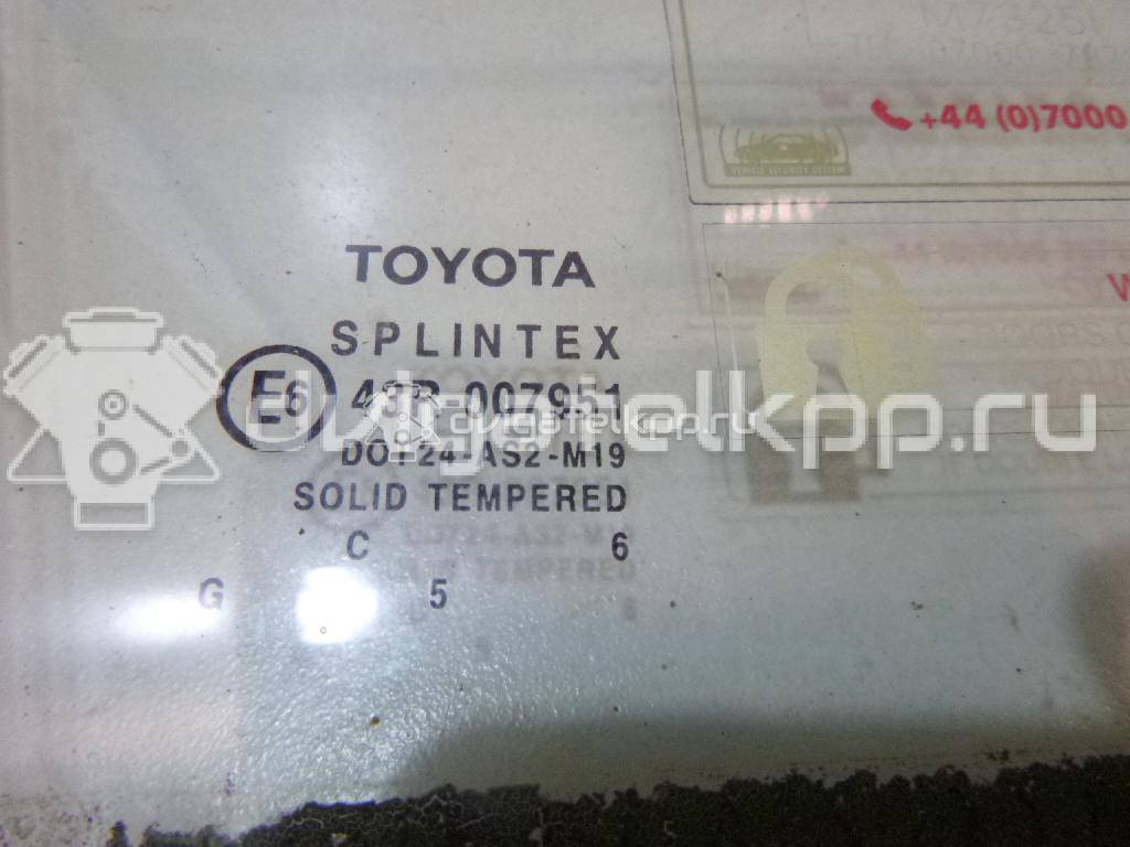 Фото Стекло двери передней правой  6810102120 для Toyota Corolla {forloop.counter}}