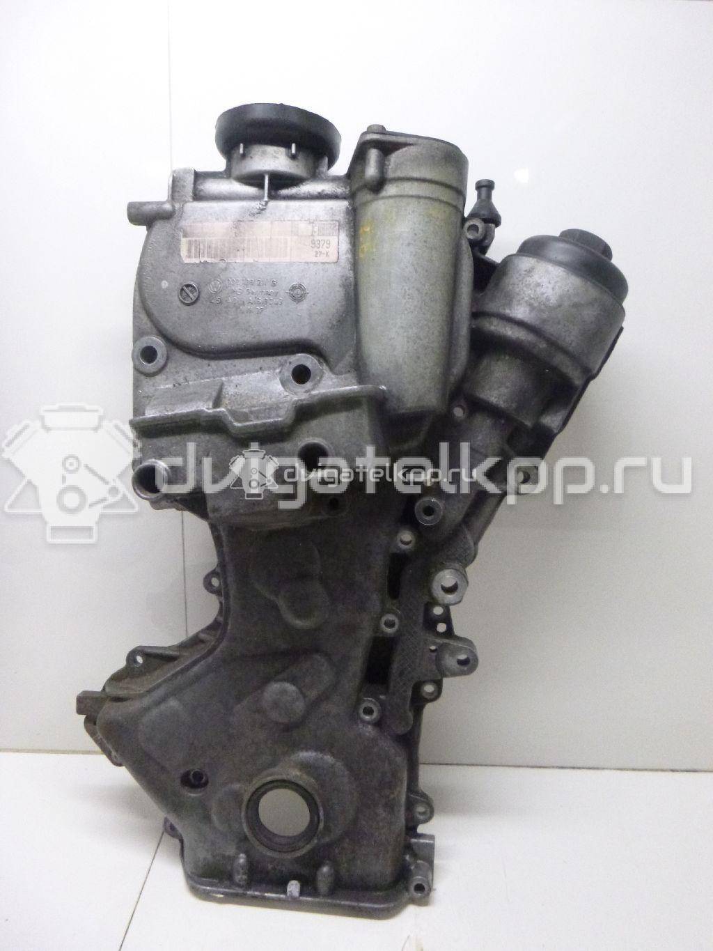 Фото Крышка двигателя передняя для двигателя BLF для Volkswagen Passat / Eos 1F7, 1F8 / Jetta / Golf 115 л.с 16V 1.6 л бензин 03C109210G {forloop.counter}}