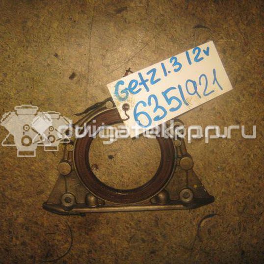 Фото Крышка коленвала задняя для двигателя G4EA для Hyundai Accent / Getz Tb 75-86 л.с 12V 1.3 л бензин