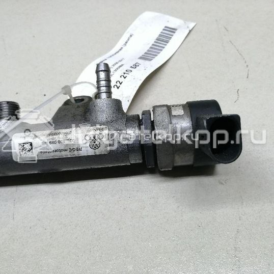 Фото Рейка топливная (рампа)  03L130089A для Audi Q5 / A5 / A4 / A6