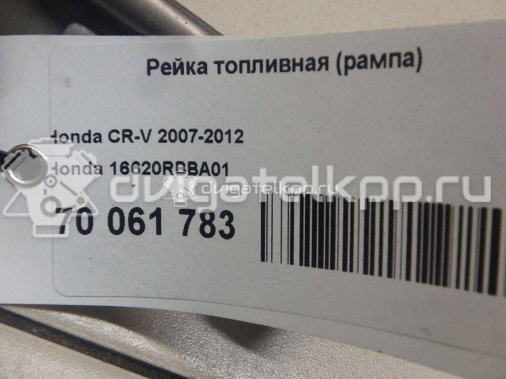 Фото Рейка топливная (рампа) для двигателя K24A2 для Honda / Acura 200-203 л.с 16V 2.4 л бензин 16620RBBA01 {forloop.counter}}