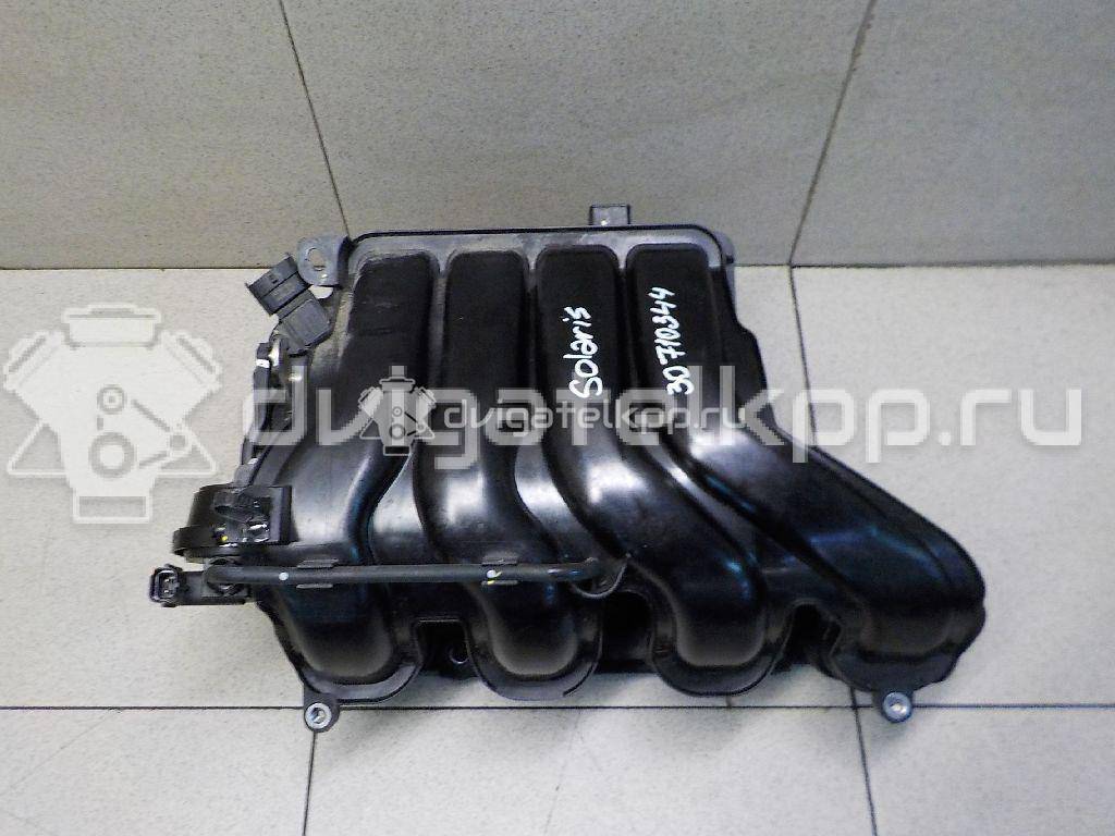 Фото Коллектор впускной для двигателя G4FG для Hyundai (Beijing) / Hyundai / Kia 123-128 л.с 16V 1.6 л бензин 283102B850 {forloop.counter}}