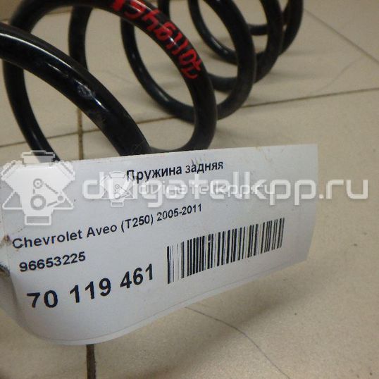 Фото Пружина задняя  96653225 для Chevrolet Kalos / Aveo