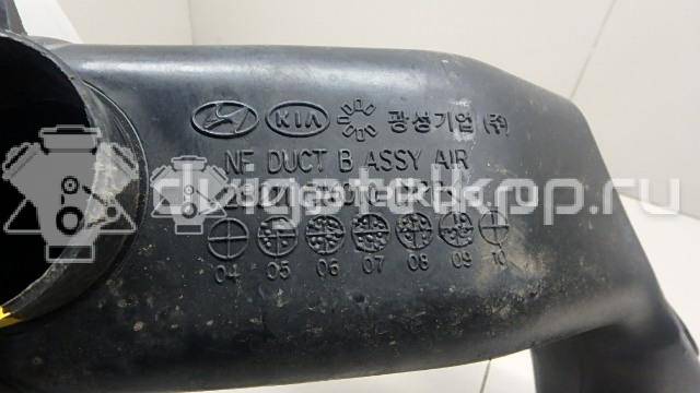 Фото Патрубок воздушного фильтра для двигателя G4KE для Hyundai (Beijing) / Hyundai / Kia 170-180 л.с 16V 2.4 л бензин 282113K010 {forloop.counter}}