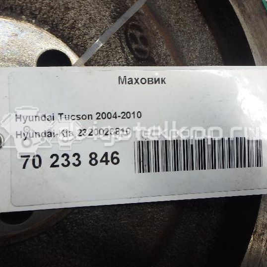 Фото Маховик для двигателя G4GC для Hyundai / Kia 139 л.с 16V 2.0 л бензин 2320023810