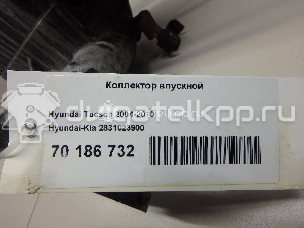 Фото Коллектор впускной для двигателя G4GC для Hyundai / Kia 139 л.с 16V 2.0 л бензин 2831023900 {forloop.counter}}