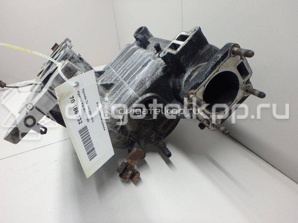 Фото Коллектор впускной для двигателя G4GC для Hyundai (Beijing) / Hyundai / Kia 137-141 л.с 16V 2.0 л бензин 2831023900 {forloop.counter}}