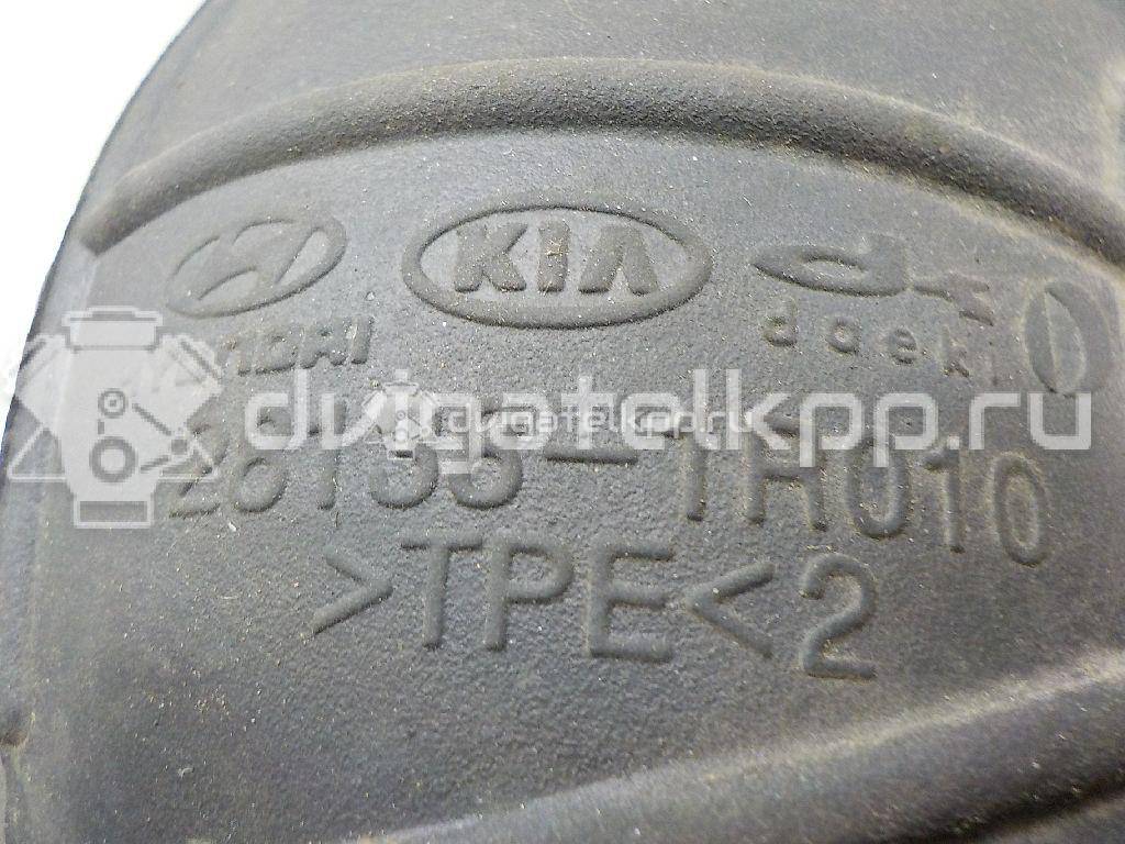 Фото Патрубок воздушного фильтра для двигателя G4FA для Hyundai (Beijing) / Hyundai / Kia 101-109 л.с 16V 1.4 л бензин 281381R010 {forloop.counter}}