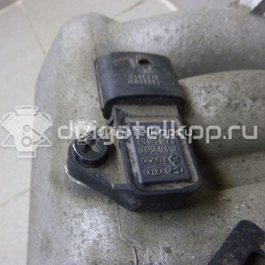 Фото Коллектор впускной для двигателя G4EE для Hyundai / Kia 97 л.с 16V 1.4 л бензин