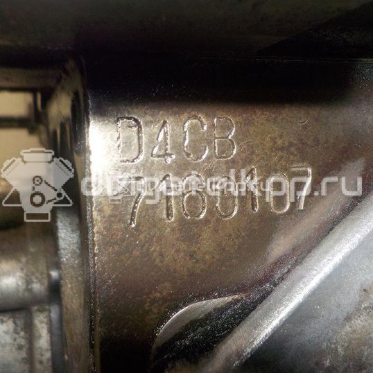 Фото Контрактный (б/у) двигатель D4CB для Hyundai / Kia 110-175 л.с 16V 2.5 л Дизельное топливо 110J14AU00A