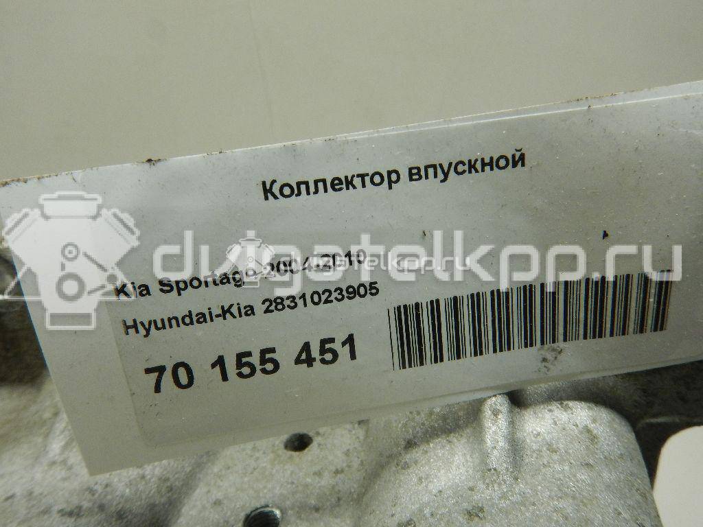 Фото Коллектор впускной для двигателя G4GC для Hyundai / Kia 139-146 л.с 16V 2.0 л бензин {forloop.counter}}