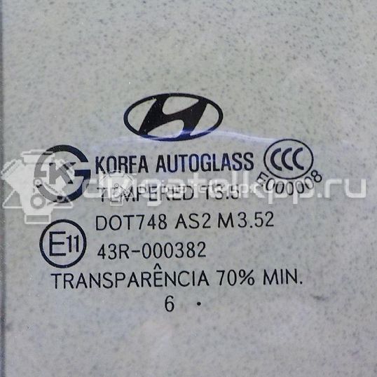 Фото Стекло двери передней правой  824212b000 для Hyundai Santa Fé