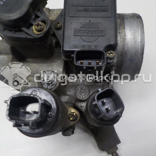 Фото Заслонка дроссельная механическая  161191N000 для Nissan Sunny / Lucino / Almera