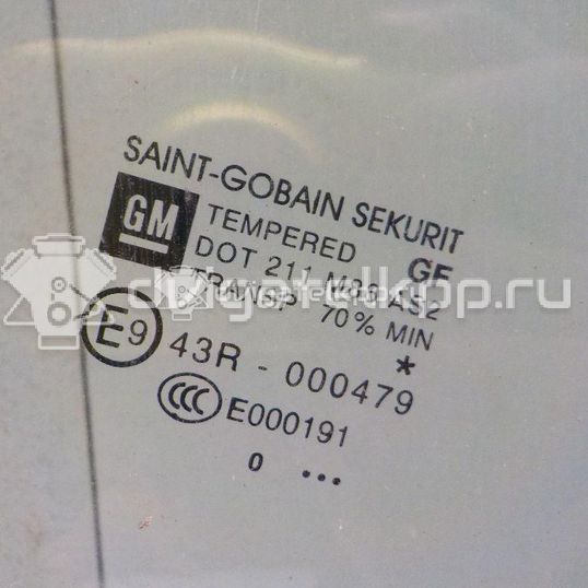 Фото Стекло двери задней правой  13270979 для Opel Meriva