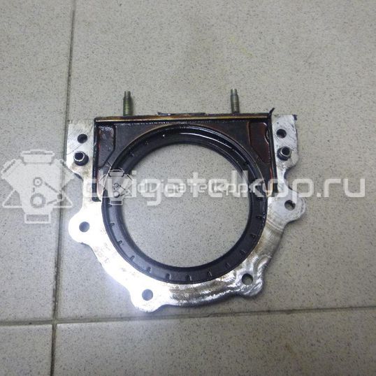 Фото Крышка коленвала задняя для двигателя TU5JP4 для Nissan (Zhengzhou) / Peugeot (Df-Psa) 106 л.с 16V 1.6 л бензин 051455