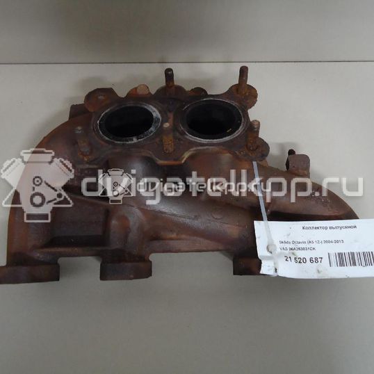 Фото Коллектор выпускной для двигателя BSE для Seat Leon 102 л.с 8V 1.6 л бензин 06A253031CK