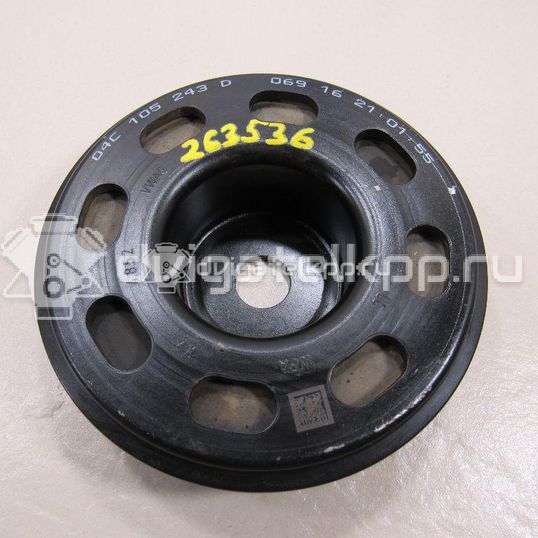 Фото Шкив коленвала для двигателя CWVA для Volkswagen / Skoda / Seat 110 л.с 16V 1.6 л бензин 04C105243D