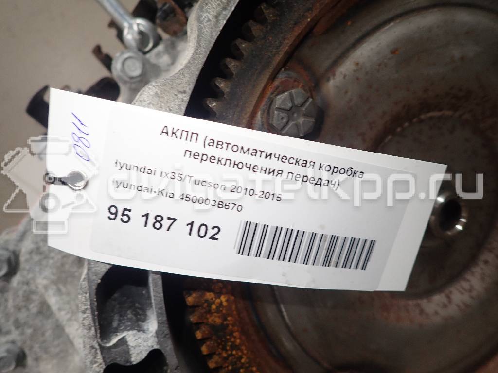 Фото Контрактная (б/у) АКПП для Hyundai / Kia 172-180 л.с 16V 2.4 л G4KE бензин 450003B670 {forloop.counter}}