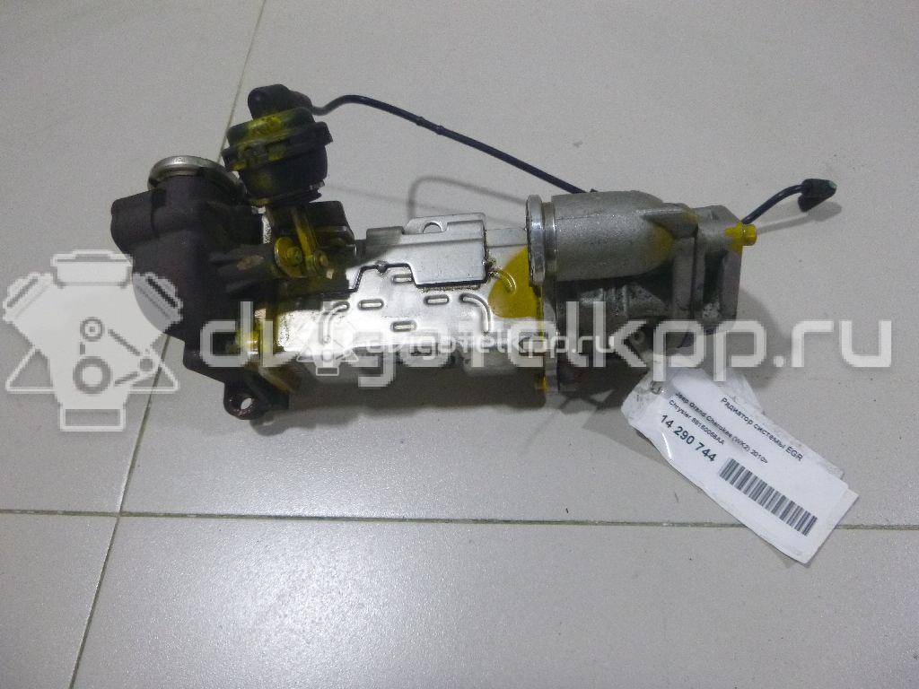 Фото Радиатор системы EGR для двигателя EXF для Chrysler / Jeep / Ram 239-243 л.с 24V 3.0 л Дизельное топливо 68150056AA {forloop.counter}}