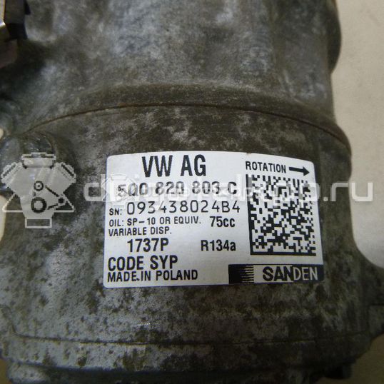 Фото Компрессор системы кондиционирования  5q0820803c для Seat Ibiza / Cordoba / Leon / Toledo / Alhambra