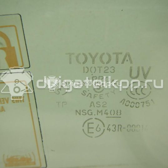 Фото Стекло двери передней правой  6810142120 для Toyota Rav 4