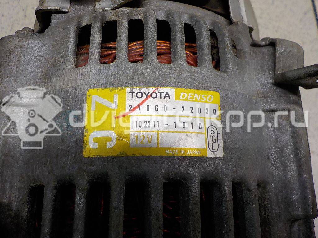 Фото Генератор  2706022030 для Toyota Avensis / Rav 4 / Mr 2 / Corolla / Celica {forloop.counter}}