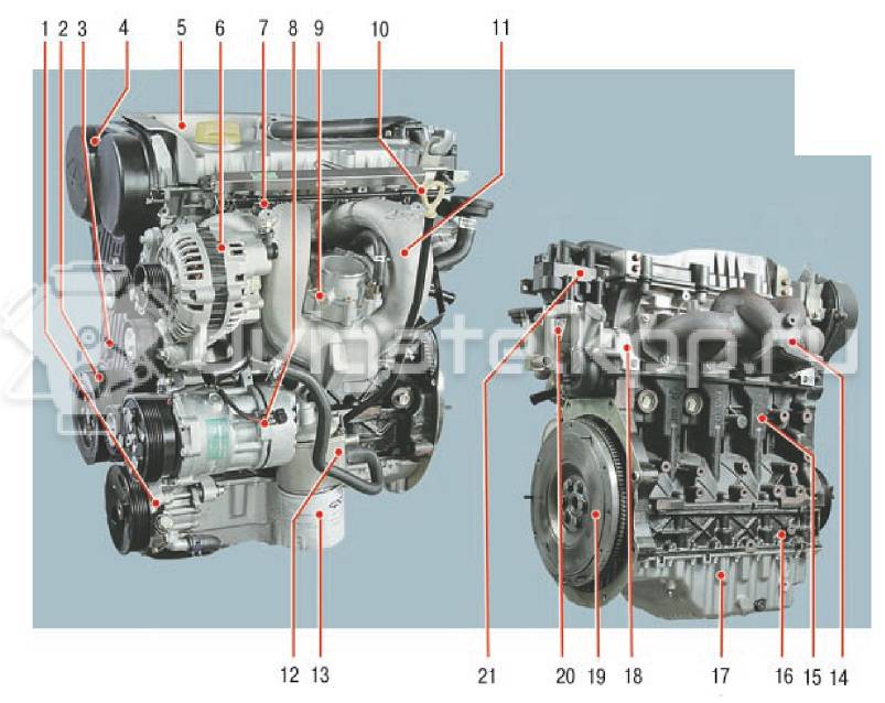 Фото Контрактный (б/у) двигатель SQR481F для Chery / Dr 109-120 л.с 16V 1.6 л бензин {forloop.counter}}