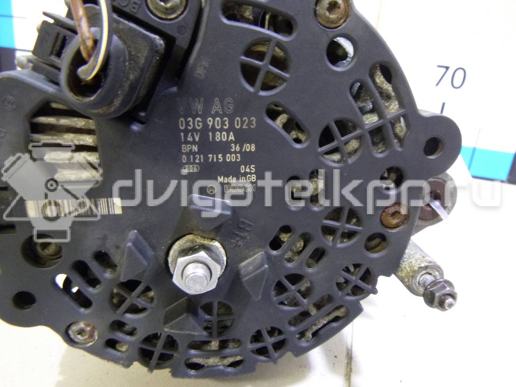 Фото Генератор  03G903023 для Skoda Roomster 5J / Octaviaii 1Z3 / Yeti 5L / Fabia / Octavia {forloop.counter}}