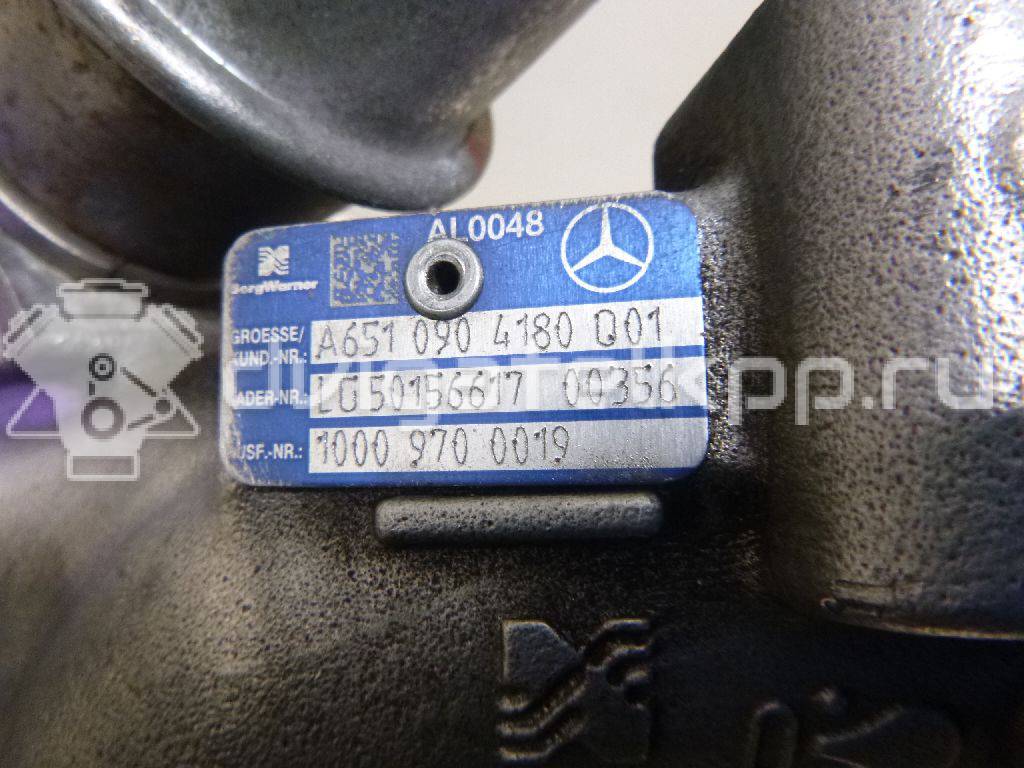 Фото Турбокомпрессор (турбина)  6510904980 для Mercedes-Benz C-Class / Cls / Glk-Class X204 / E-Class {forloop.counter}}