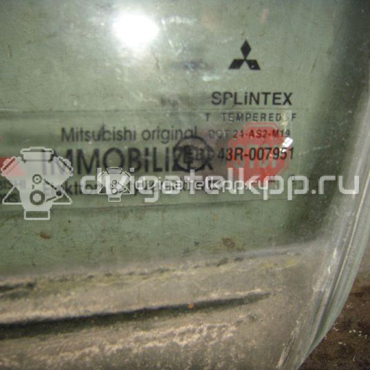 Фото Стекло двери передней левой  mr523855 для Mitsubishi Pajero