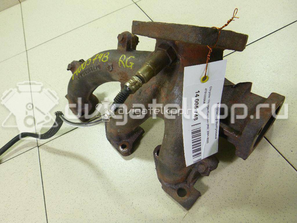 Фото Коллектор выпускной для двигателя EGH для Chrysler / Plymouth / Dodge 166-218 л.с 12V 3.8 л бензин 4781038AA {forloop.counter}}