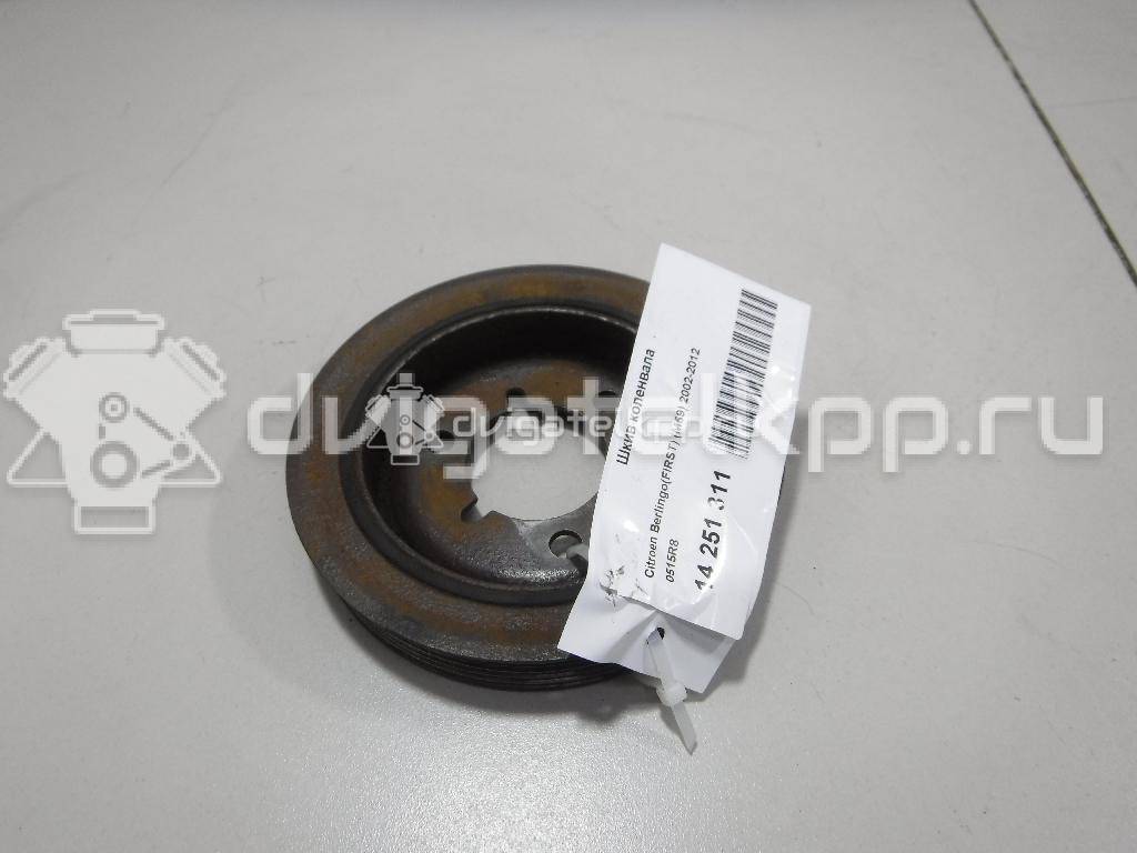 Фото Шкив коленвала для двигателя NFX (TU5JP4) для Citroen C3 / C4 / Saxo S0, S1 109-120 л.с 16V 1.6 л Бензин/спирт 0515R8 {forloop.counter}}