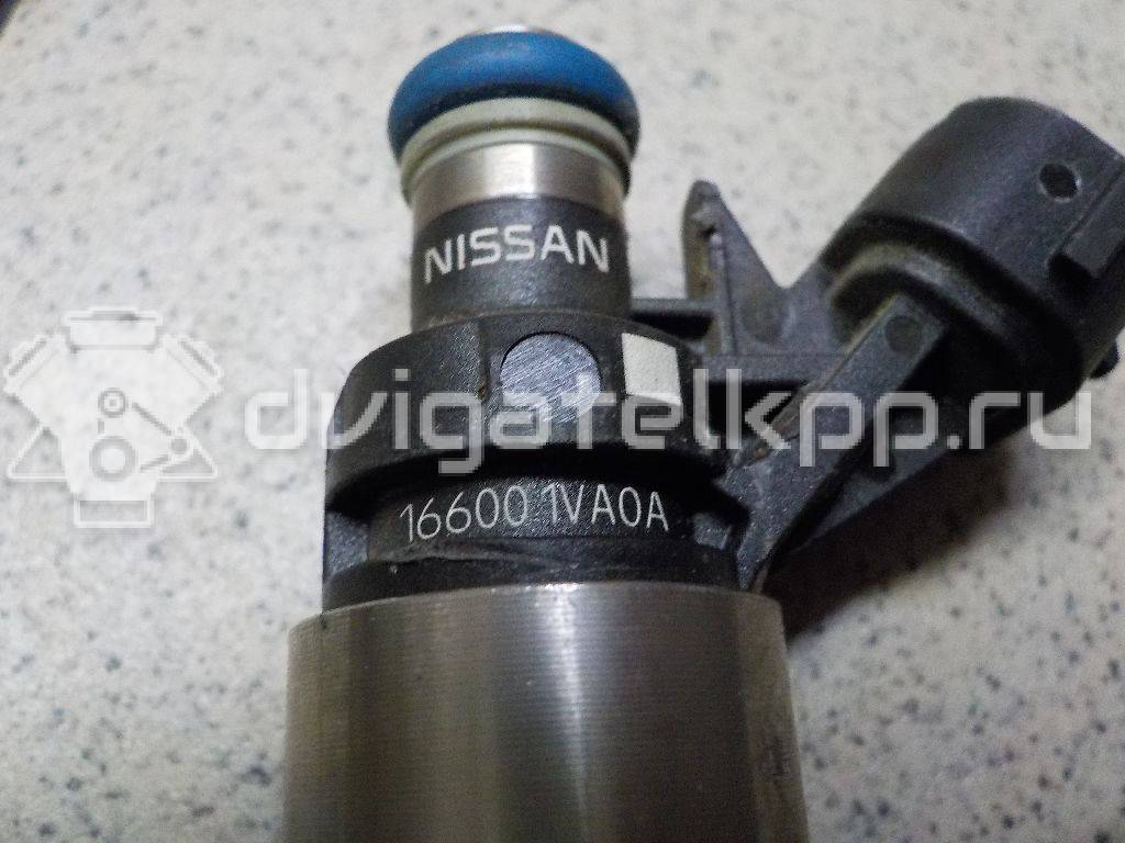 Фото Форсунка инжекторная электрическая для двигателя MR20DD для Nissan Qashqai / X-Trail 140-150 л.с 16V 2.0 л Бензин/спирт 166001VA0A {forloop.counter}}