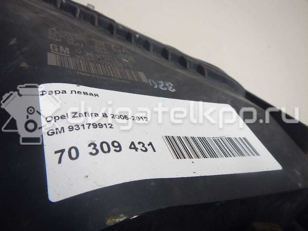 Фото Фара левая  93179912 для Opel Zafira {forloop.counter}}