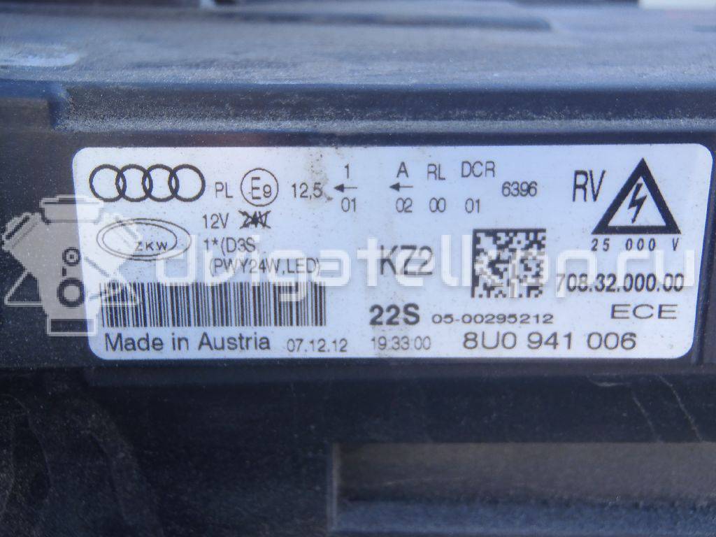 Фото Фара правая  8u0941030h для Audi Q3 8U {forloop.counter}}