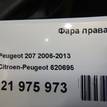 Фото Фара правая  620695 для Peugeot 207 {forloop.counter}}