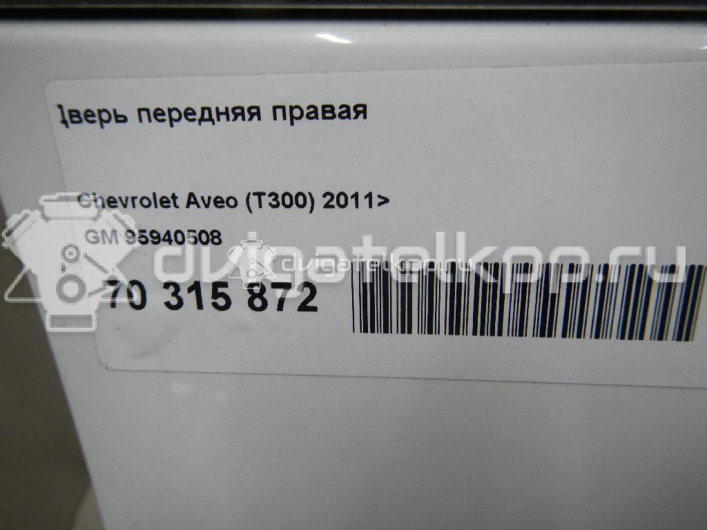 Фото Дверь передняя правая  95940508 для Chevrolet Aveo {forloop.counter}}