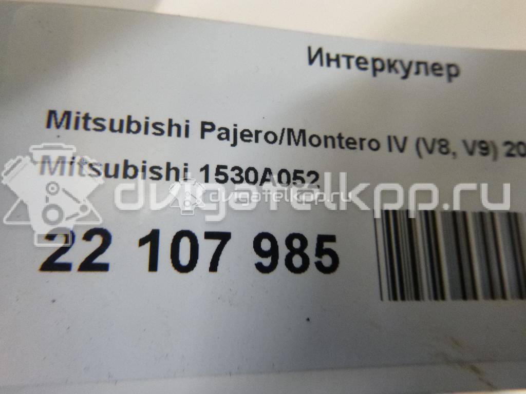 Фото Интеркулер для двигателя 4M41 для Mitsubishi Pajero / L 160-208 л.с 16V 3.2 л Дизельное топливо 1530A052 {forloop.counter}}