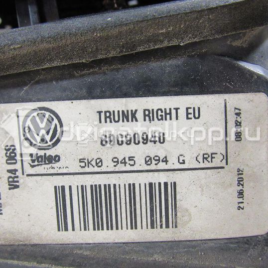 Фото Фонарь задний внутренний правый  5K0945094G для Volkswagen Jetta / Golf