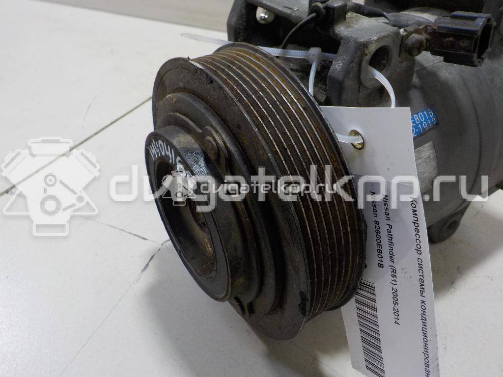 Фото Компрессор системы кондиционирования  92600EB01B для Nissan Nt400 Cabstar F24F / Cabstar / Np300 / Pathfinder / Murano {forloop.counter}}