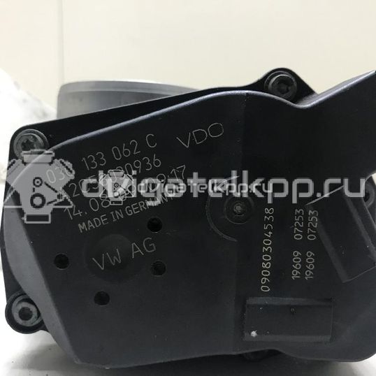 Фото Заслонка дроссельная электрическая  03C133062C для Seat Ibiza / Cordoba / Leon / Toledo / Altea