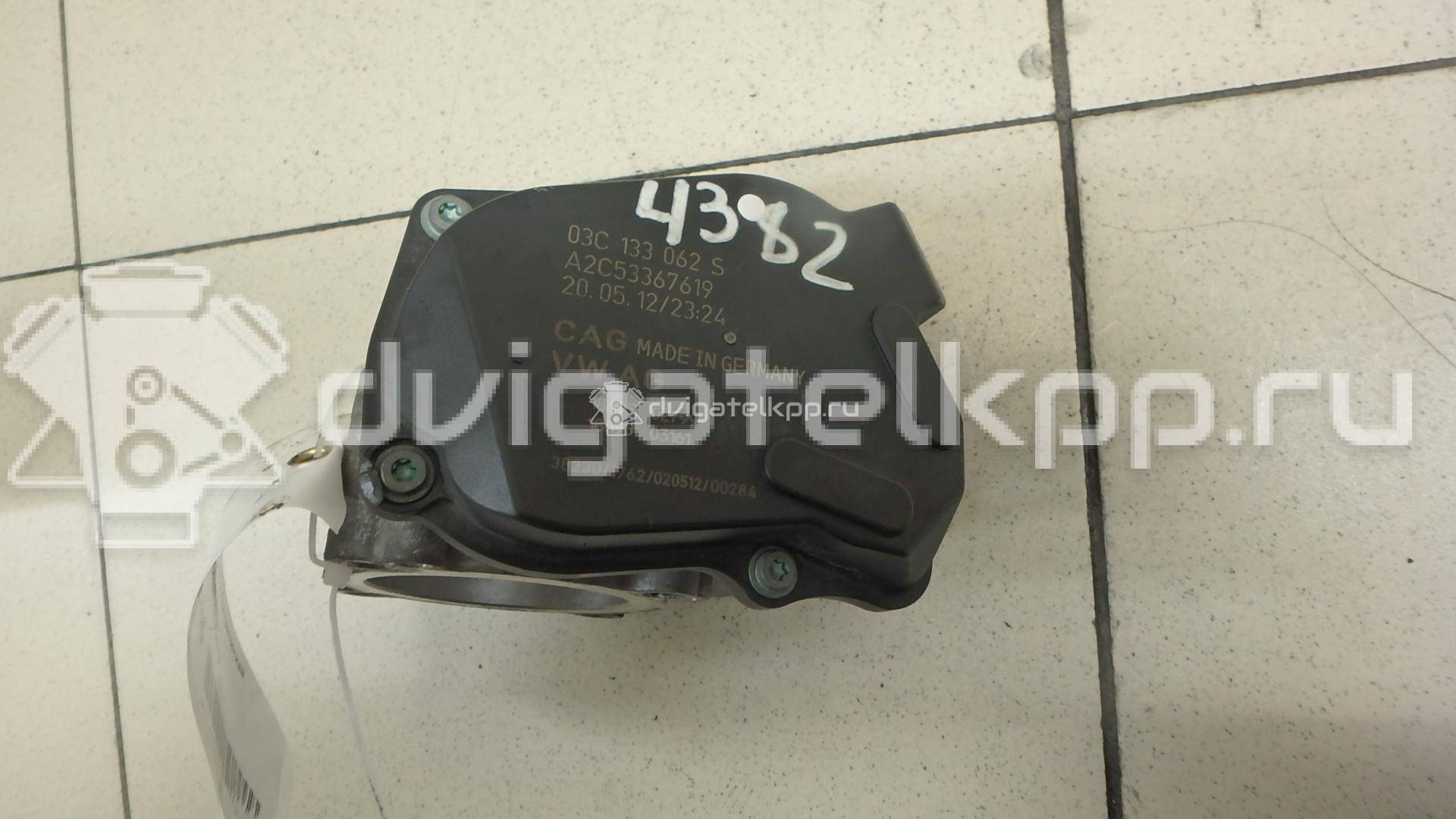 Фото Заслонка дроссельная электрическая  03C133062S для Seat Ibiza / Cordoba / Leon / Toledo / Altea {forloop.counter}}