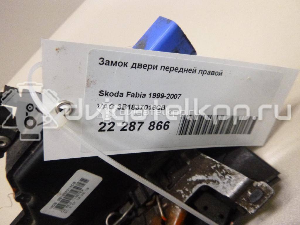 Фото Замок двери передней правой  3B1837016CB для Skoda Fabia {forloop.counter}}