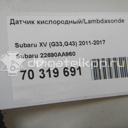 Фото Датчик кислородный/Lambdasonde  22690aa960 для Subaru Wrx / Legacy / Impreza / Outback / Forester