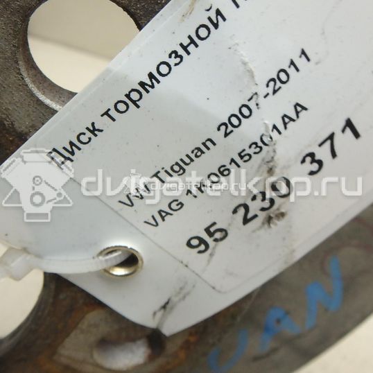 Фото Диск тормозной передний вентилируемый  1K0615301AA для Audi A4 / 100 / A3 / Tt / A1