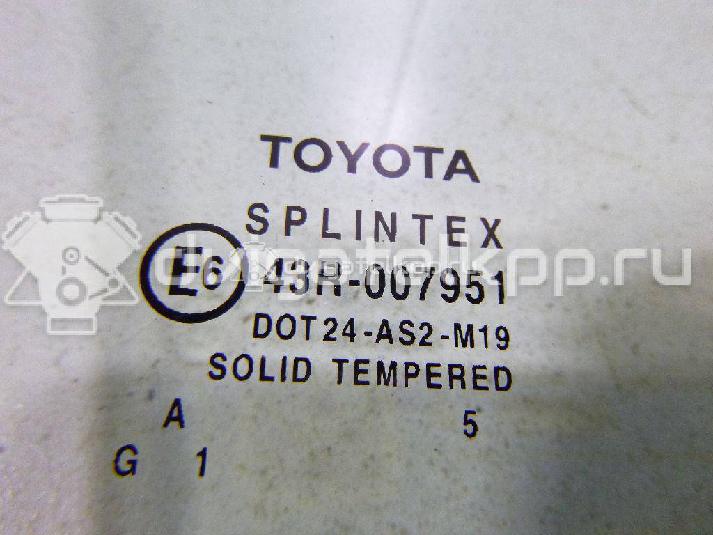 Фото Стекло двери передней правой  6810102120 для Toyota Corolla {forloop.counter}}