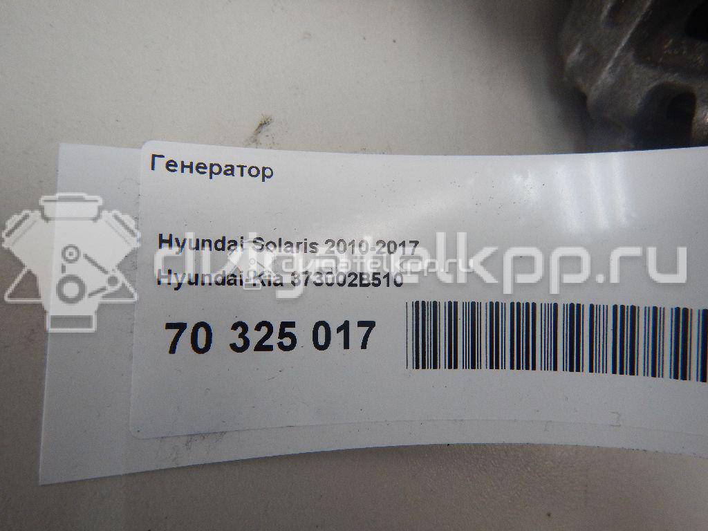 Фото Генератор  373002B510 для Hyundai Veloster Fs / Ix20 Jc / I20 / I30 {forloop.counter}}