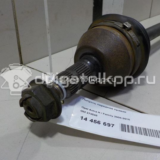 Фото Полуось передняя правая  374548 для Opel Astra / Vectra / Zafira