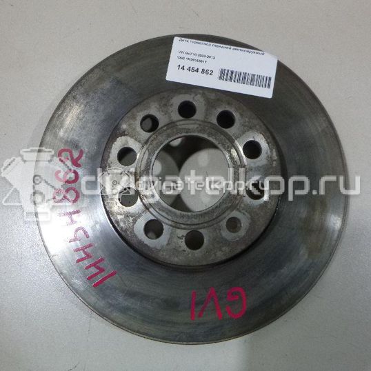 Фото Диск тормозной передний вентилируемый  1K0615301T для Seat Ibiza / Leon / Toledo / Altea